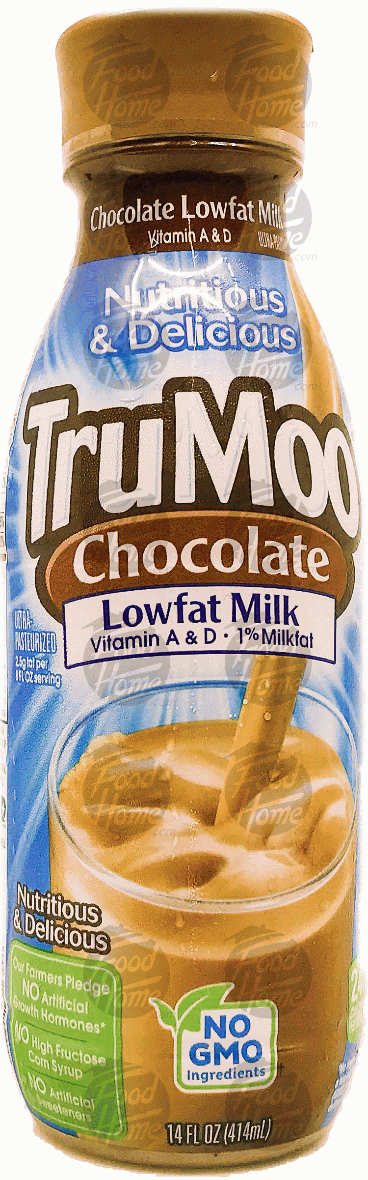 TruMoo  lowfat chocolate milk, plastic bottle Full-Size Picture